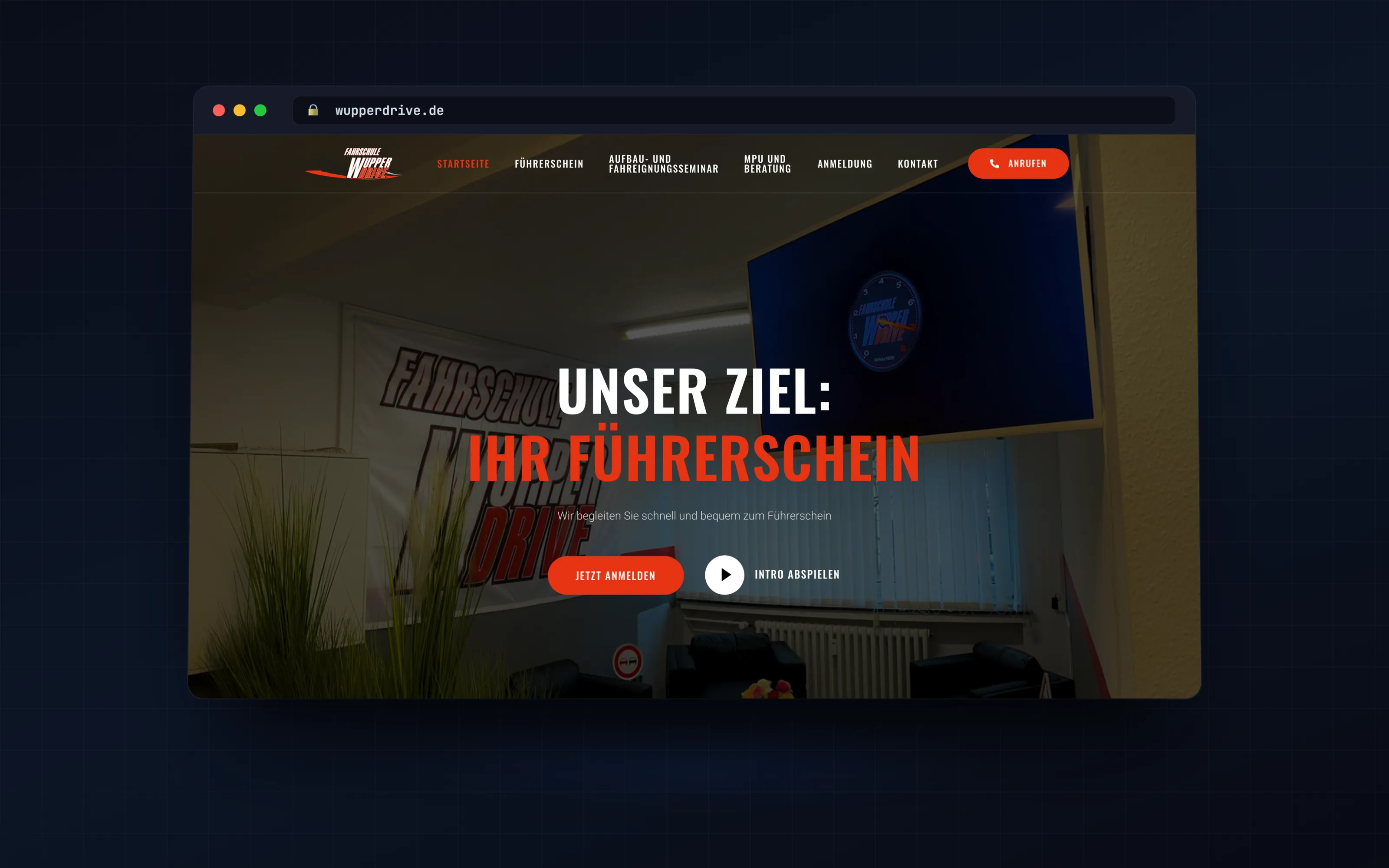 Fahrschule WupperDrive — Online-Anmeldung für eine moderne Fahrschule