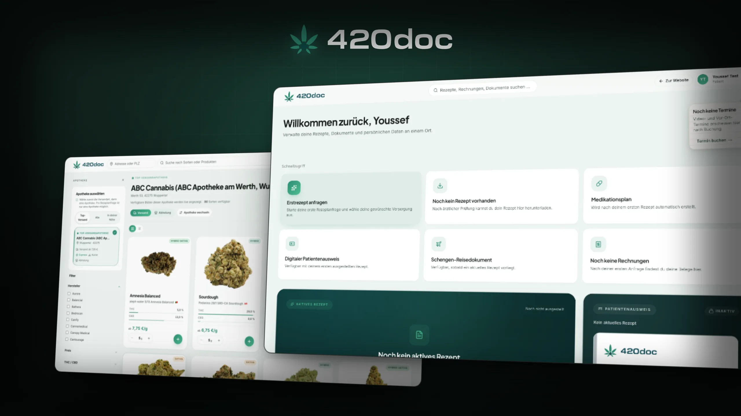 420doc — Digitale Telemedizin-Plattform für medizinisches Cannabis
