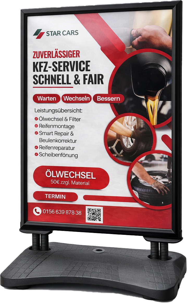 Kundenstopper StarCars 1